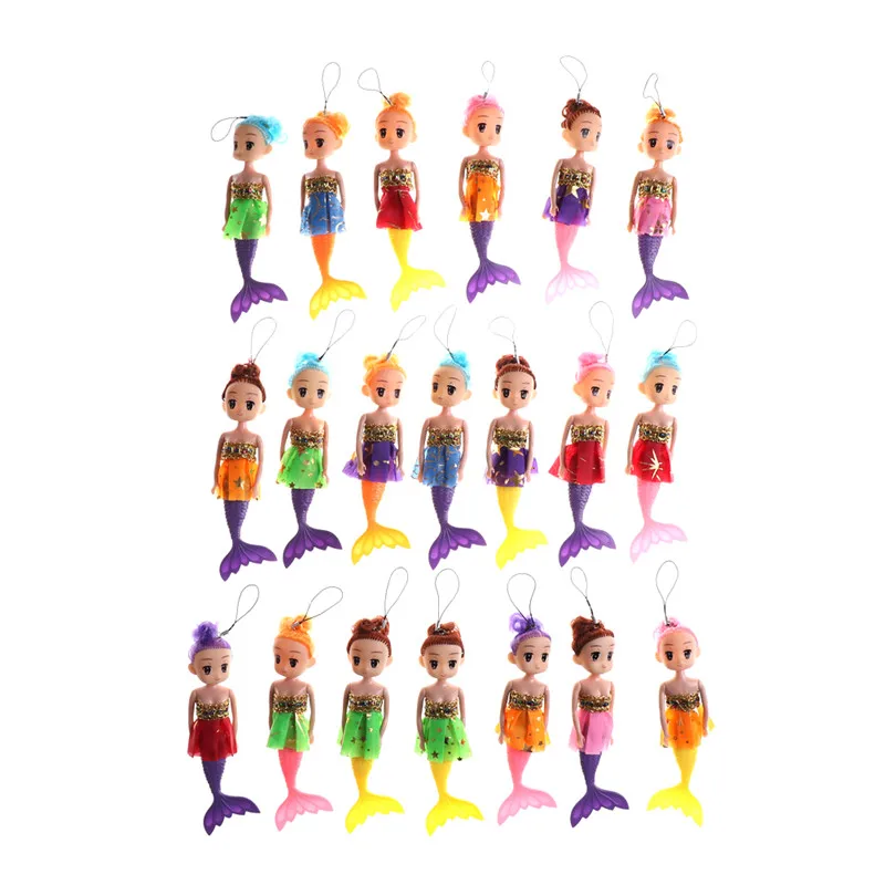 1 шт. модная Кукла принцессы русалки с рисунком Детская кукла рыбьим хвостом