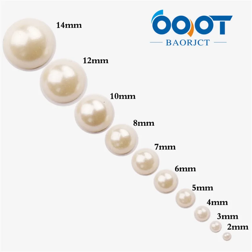 

OOT BAORJCT 1621621, полноразмерные плоские жемчужные наклейки сделай сам материал ручной работы полукруглый жемчуг ABS, аксессуары для одежды и ювел...