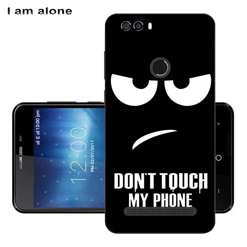 Soft TPU D55 Чехлы для телефонов I am alone для Leagoo power 2 5,0 дюйма, мягкие чехлы из ТПУ для мобильных телефонов с мультяшным принтом для Leagoo power 2, сумки - Цвет: Soft TPU D55