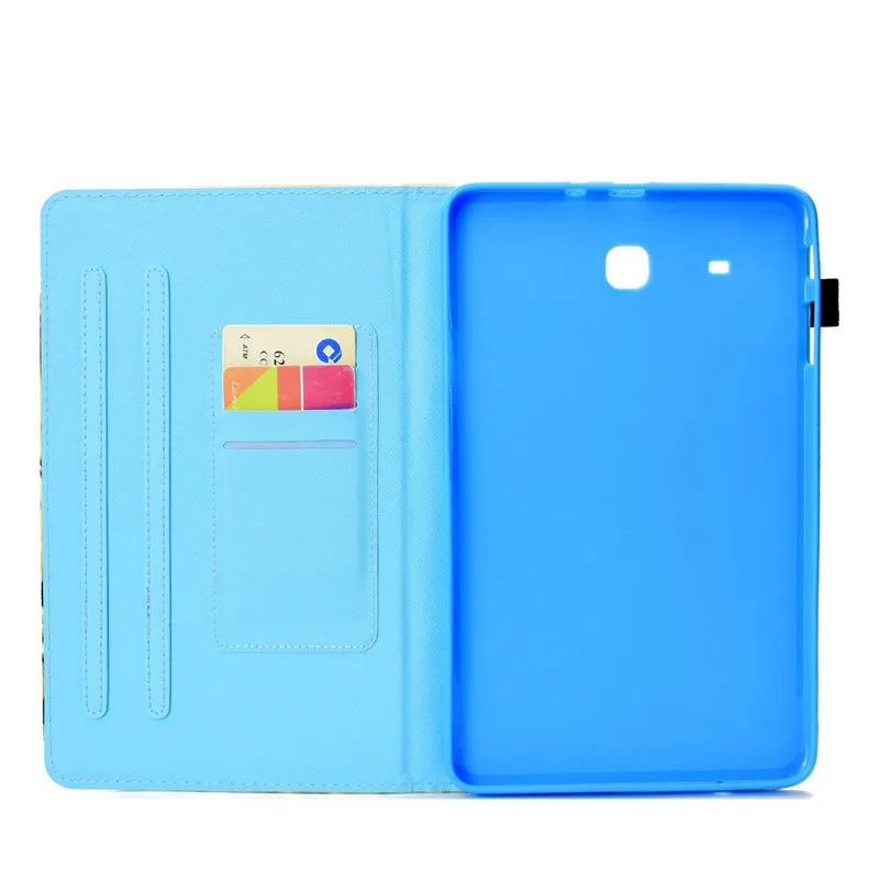 Wekays для Samsung Tab E 9 6 T560 кожаный чехол с рисунком панды Galaxy &quotT560 T561 Чехлы