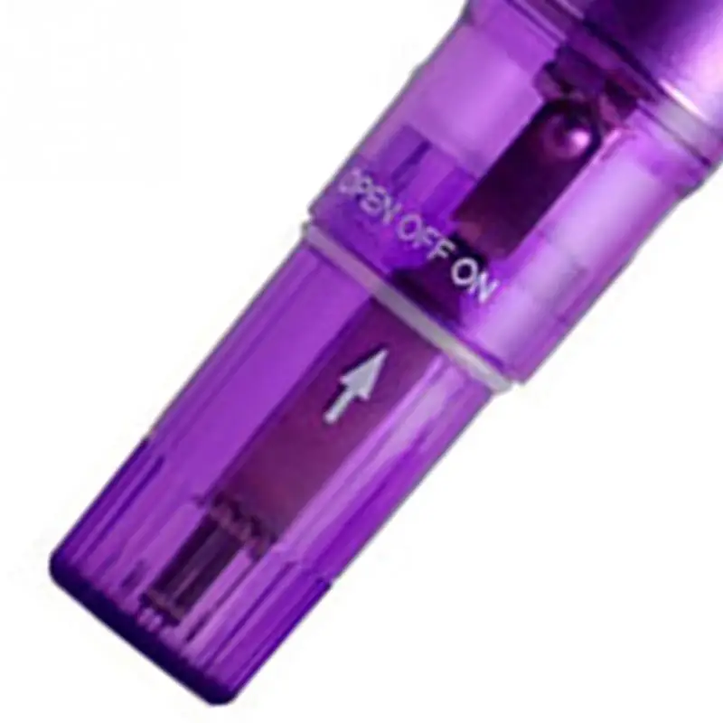 Женская Беспроводная мини Массажная палочка ABS бесшумная AV вибратор с 4 головками