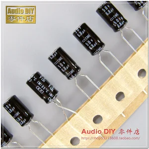 30 шт.50 шт., неполярный электролитический конденсатор Nippon серии SME-BP серии 6,8 мкФ50V (японская оригинальная коробка), бесплатная доставка