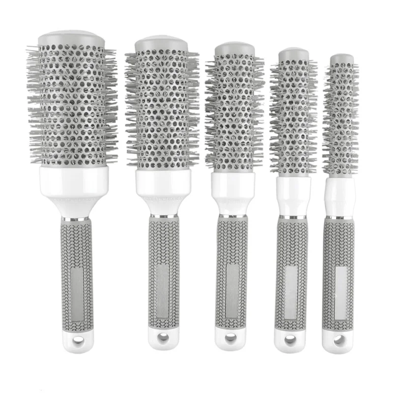 5 шт. круглая расческа для парикмахерской различные размеры|comb barber|hair brushstyling hair