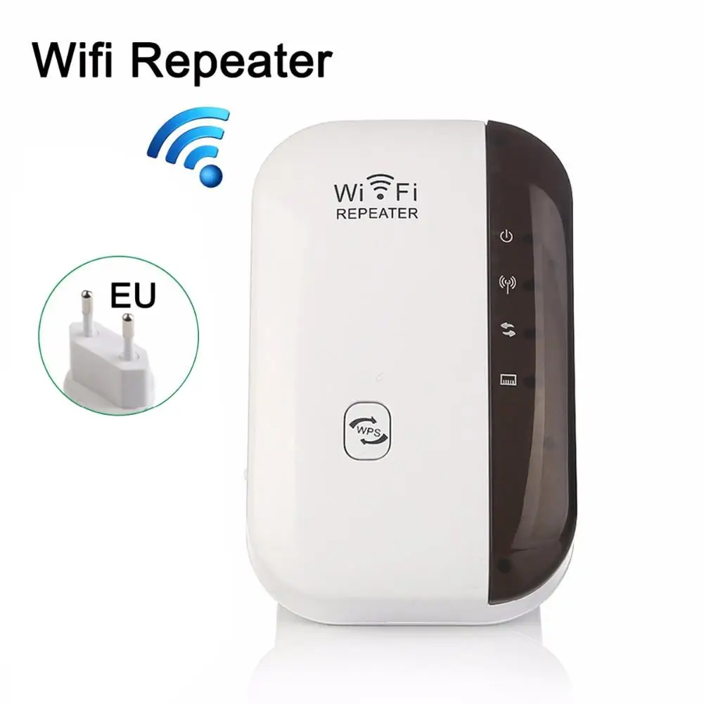 Беспроводной Wifi ретранслятор Wifi расширитель Acess Точка AP 300 Мбит/с Wifi усилитель сигнала беспроводной усилитель сигнала расширитель 802.11nbg WPS - Цвет: EU
