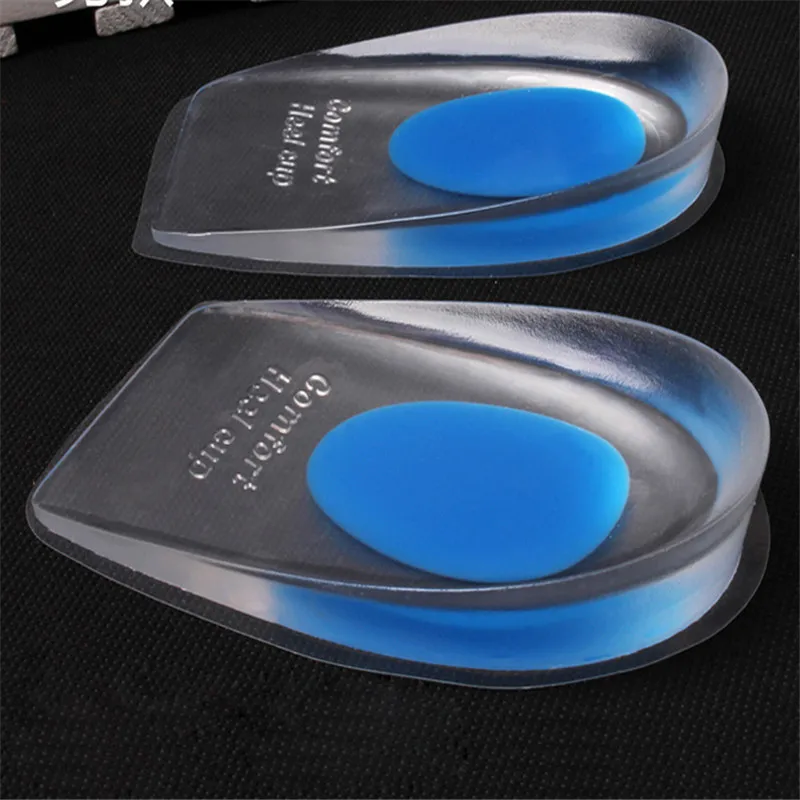 Новый Лидер продаж 1 пара высоты удобные мягкие Массажный Гель стельки для обуви