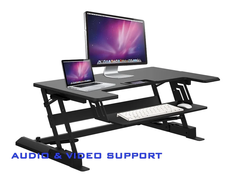 Регулируемый столик для ноутбука с подставкой и клавиатурой|height adjustable|height adjustable