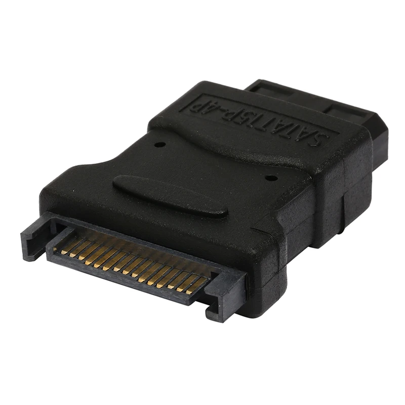 Адаптер питания для ПК переходник с SATA папа на 4 контакта IDE Molex мама 15 контактов ATX