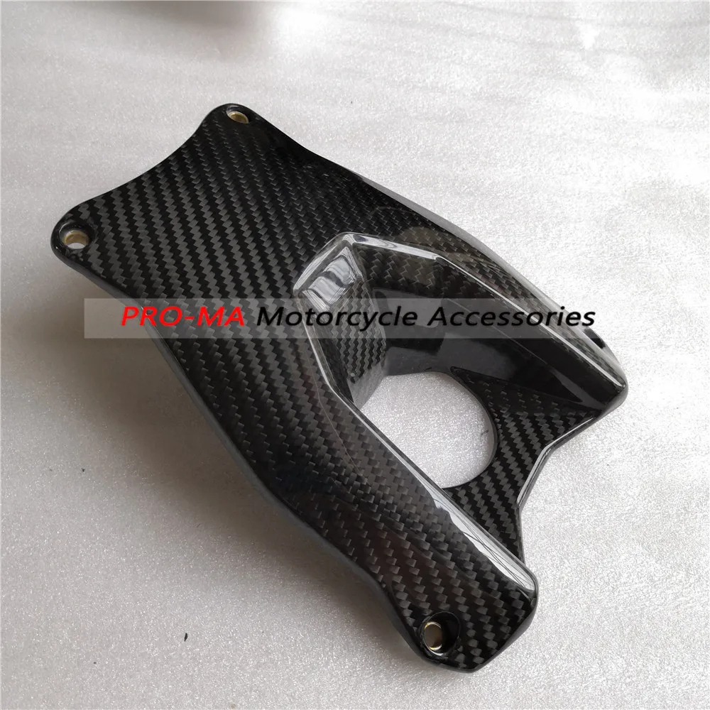 DTRAD Motorcycle Ignition Switch Frame/Key Cover in 100% Carbon Fiber for 2010-11 Ducati Streetfighter S 848 Twill | Автомобили и