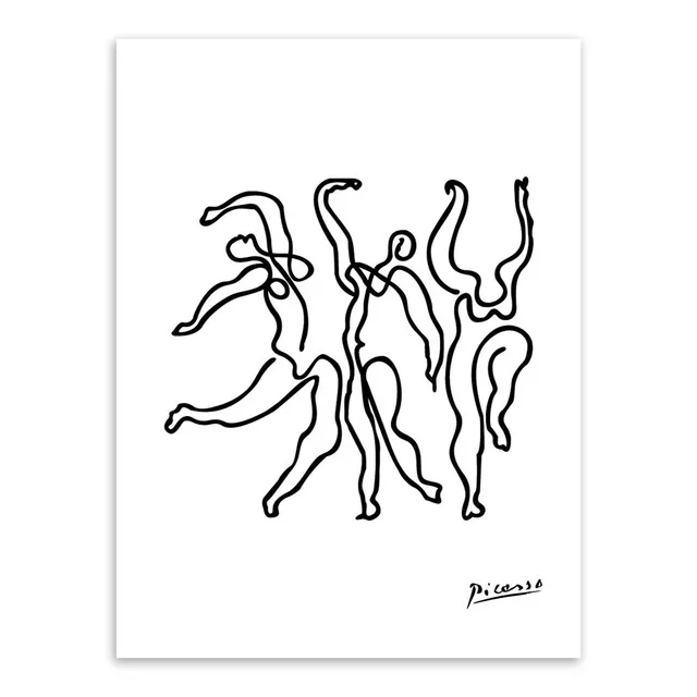 Picasso Abstrato Animal da Mouse minimalista Grande холст художественный принт плакат Retrato Da Parede Camel