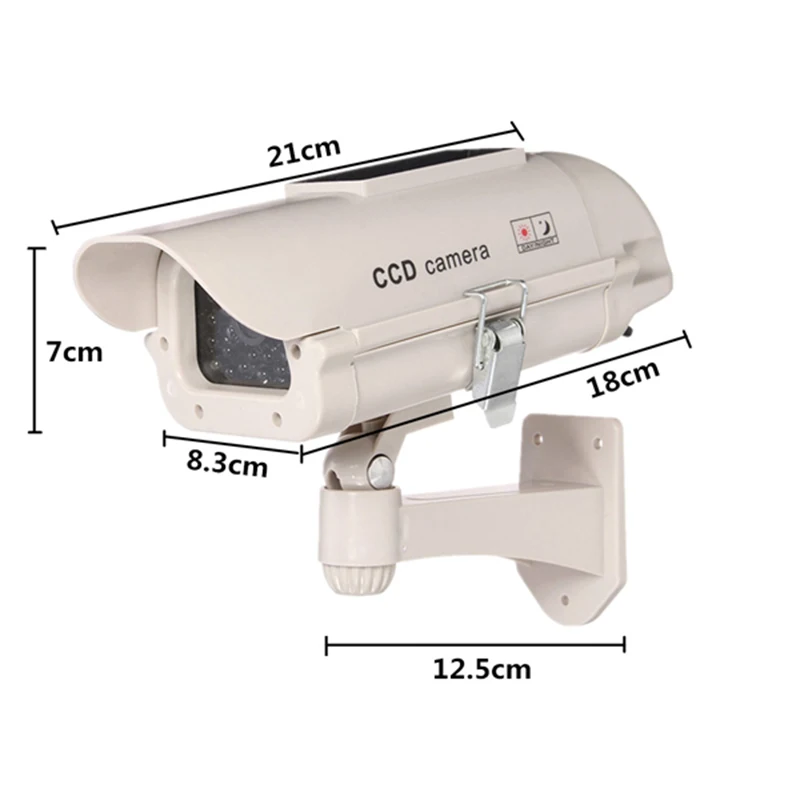 4 шт./лот 2300 манекен солнечной энергии поддельная имитационная камера наблюдения