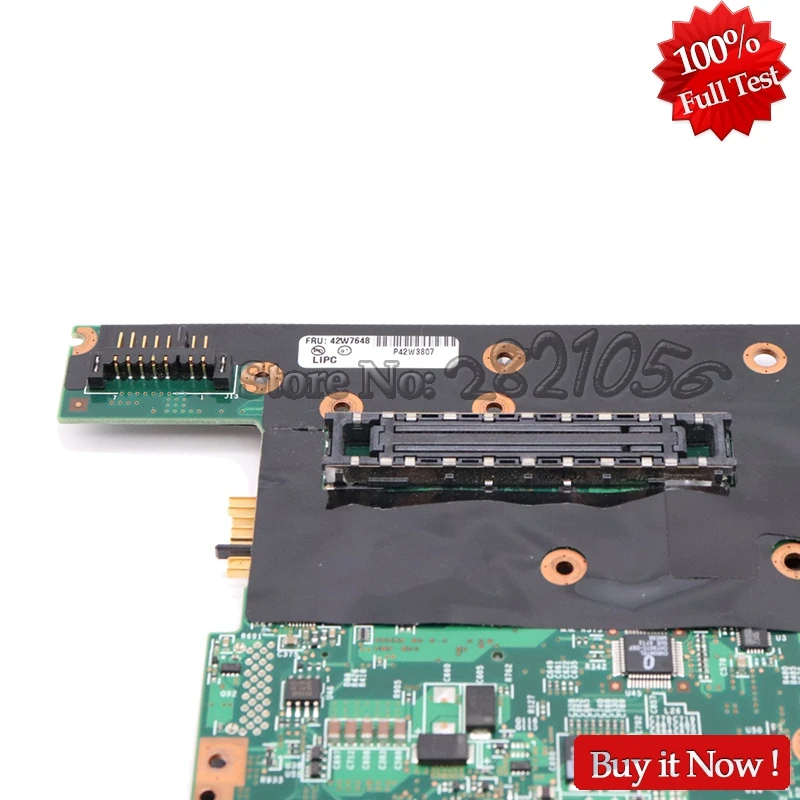Материнская плата NOKOTION FRU 42W7648 для ноутбука Lenovo Thinkpad T61 материнская 14 1 дюйма 965GM DDR2