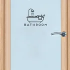 YOJA 25*19 см смешные двери туалета, ванной декоративные наклейки графические и настенные наклейки A40500