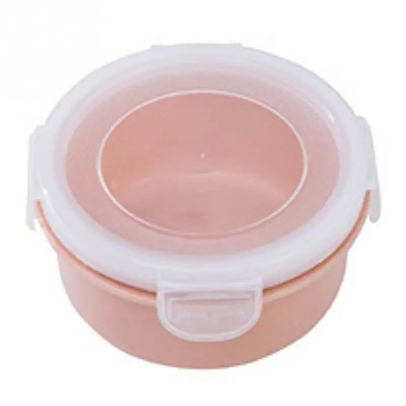 Закуски Bento Коробки для обедов резким круглый квадратный Еда коробка хранения