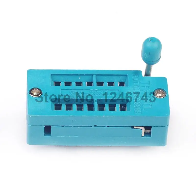 Универсальный разъем ZIF для IC Test and Program 1 шт./лот 14 контактов|socket universal|socket 14socket zif |
