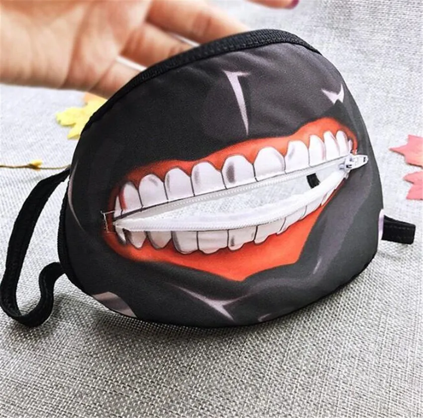 Kaneki Ken маски для лица молния Велоспорт Анти-пыль аниме Токийский Гуль косплей маска A667