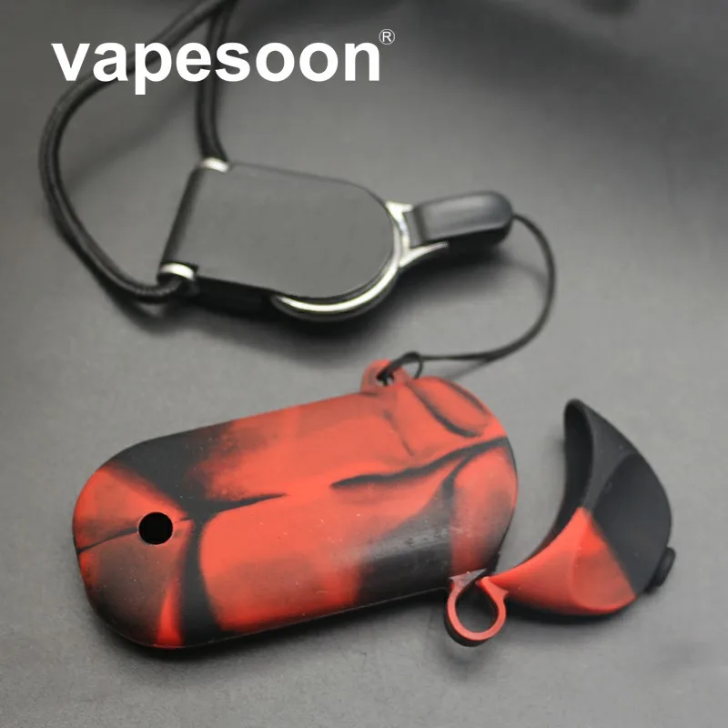 50pcs Original vapesoon Decorative Protection Skin Cover Silicone Case with Lanyard for Renova Zero Pod Vape Kit | Мобильные