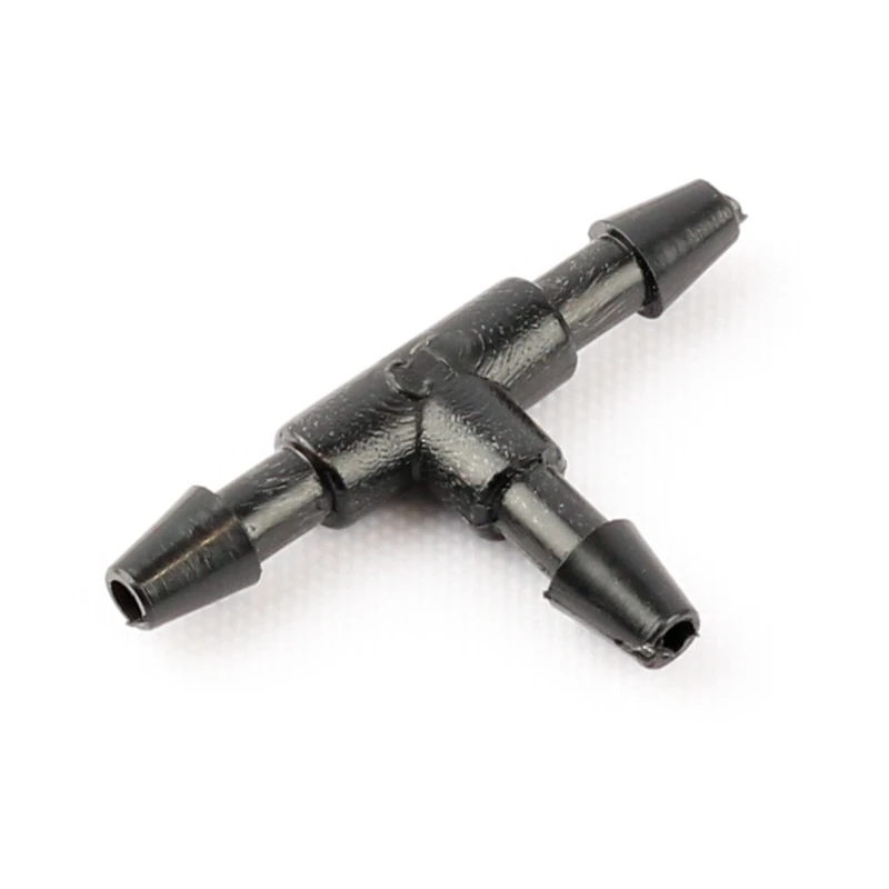 

200 pcs 3/5mm Garden Hose Equal Tee Micro Drip Irrigation Pipe Barbed Connector Watering System Connection Parts