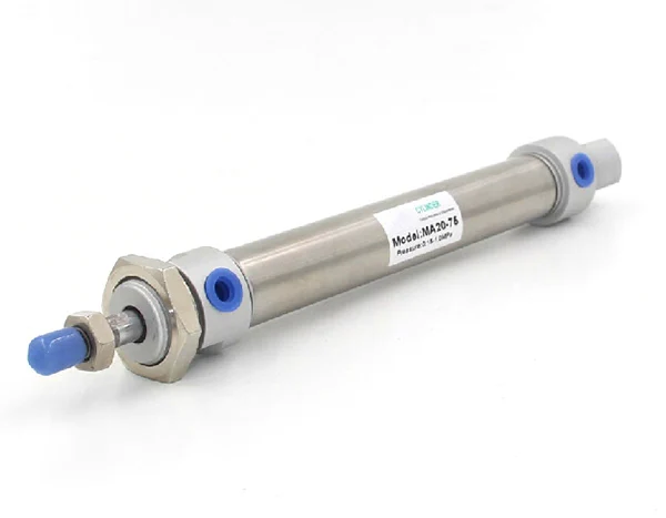 High quality double acting pneumatic small cylinders stainless steel 16mm bore 10mm stroke MA16-10 mini air cylinder | Обустройство