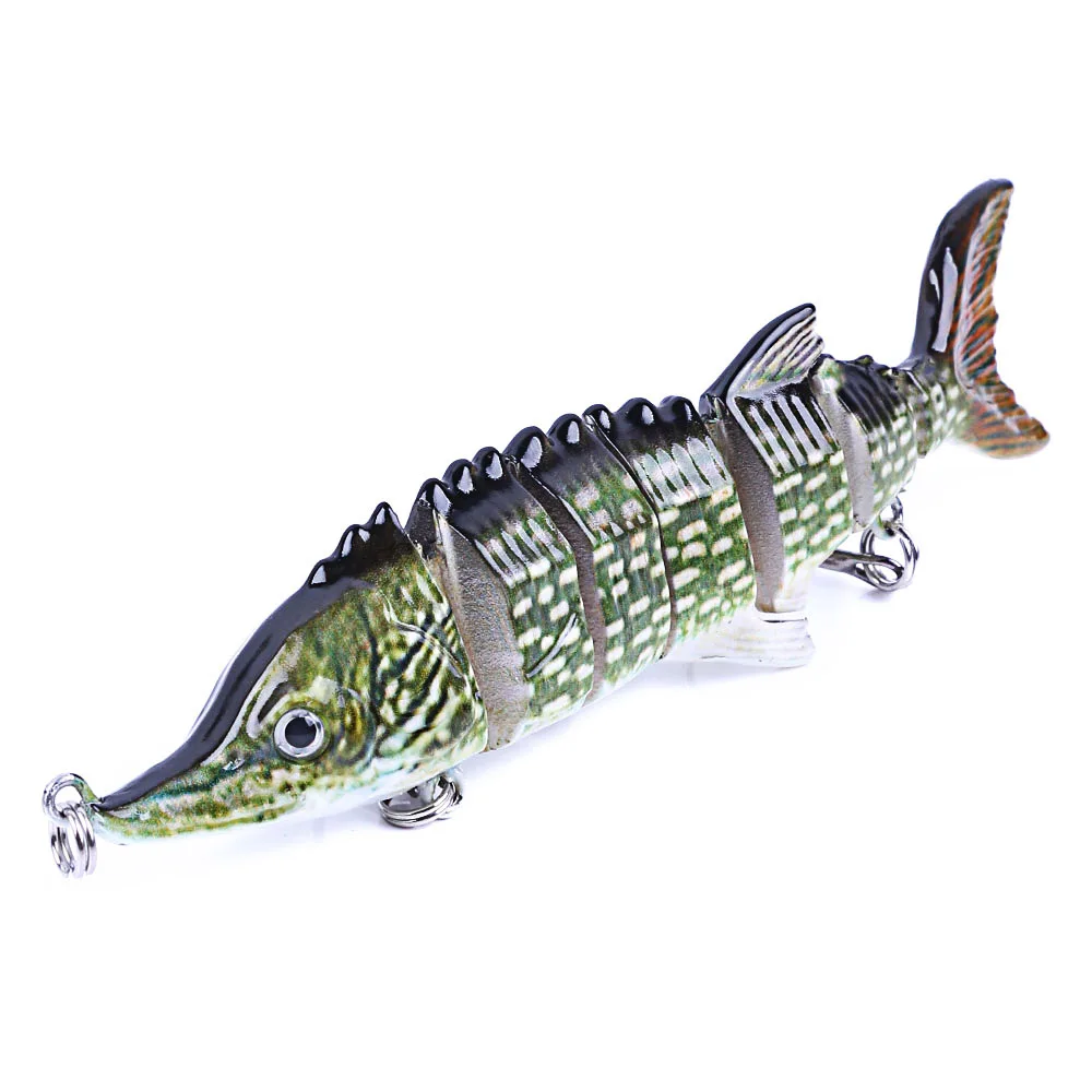 

1pcs Sinking Wobblers 11cm 16g 7 Multi Jointed Swimbait Hard Fishing Lure