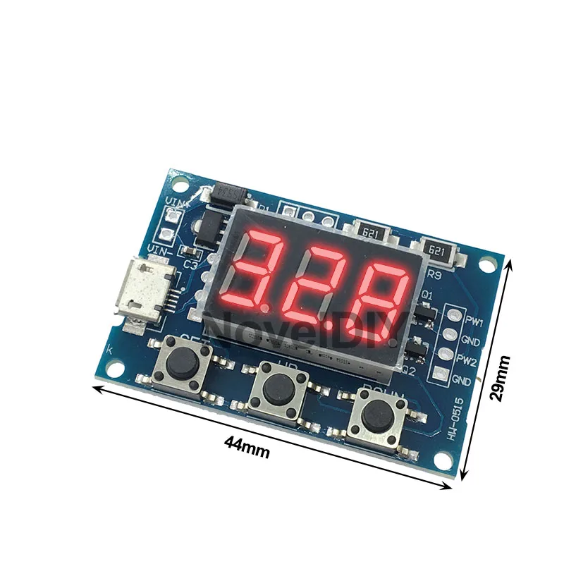 Микро USB DC 2CH Регулируемая Φ рабочий цикл импульсная частота модуль цифровой