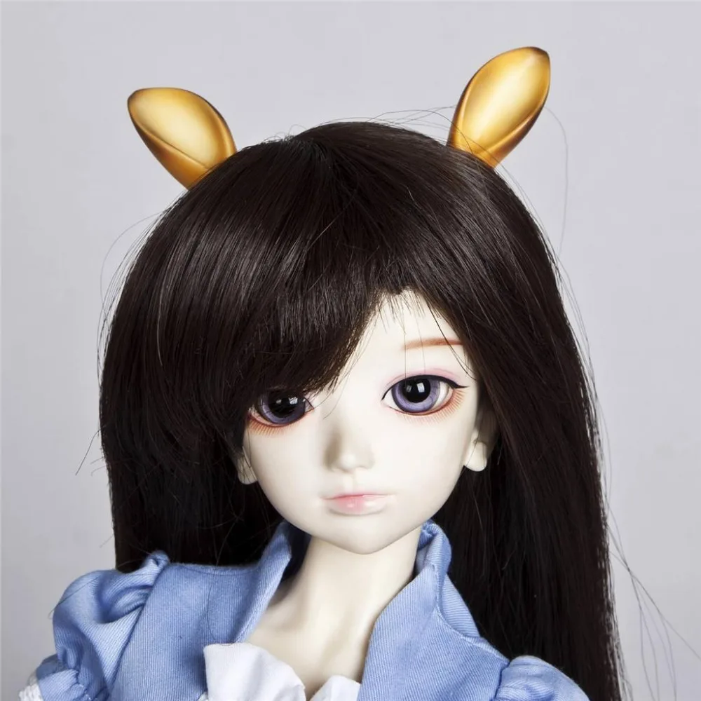 [Wamami] 786 # Ooak светло коричневый Магнитный ушной Рог 1/4 MSD & 1/6 SD Dd AOD кукла BJD Dollfie|bjd