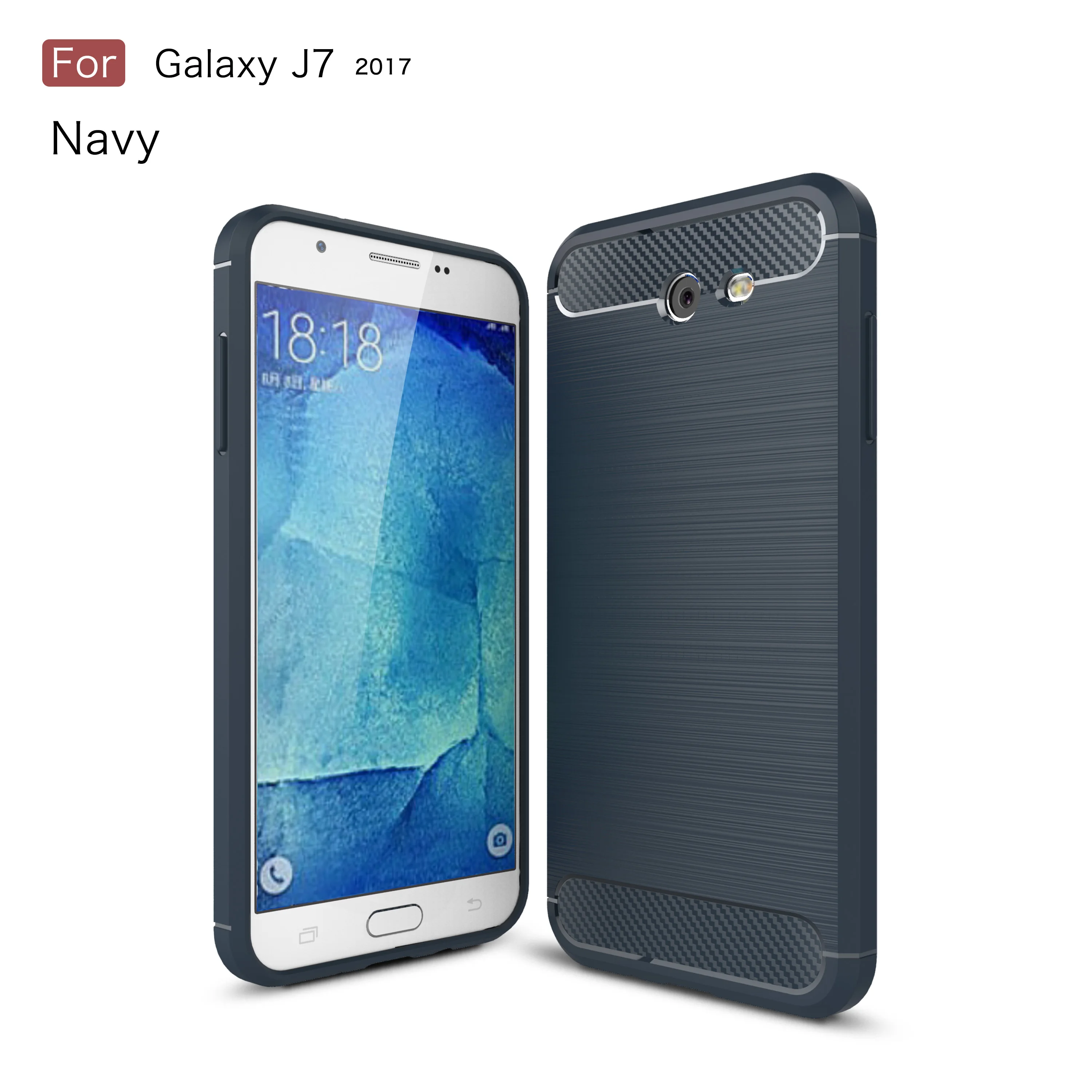 Fitted Case For Samsung Galaxy J7 V J 7 Verizon SM-J727 SM-J727V Bumper Phone Silicon TPU Cover J7Verizon SM J727 J727V |