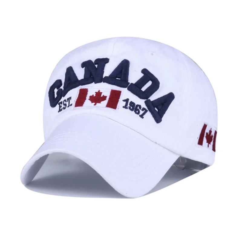 VORON 2017 хлопок Gorras канадский бейсбольный Cap флаг Канады шляпа Снэпбэк Регулируемая