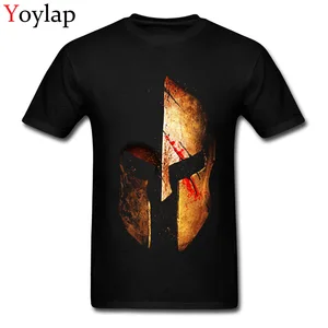 Spartan IIфутболки из 100% хлопка для мальчиков, повседневные футболки с короткими рукавами модные летне-Осенние футболки с круглым вырезом