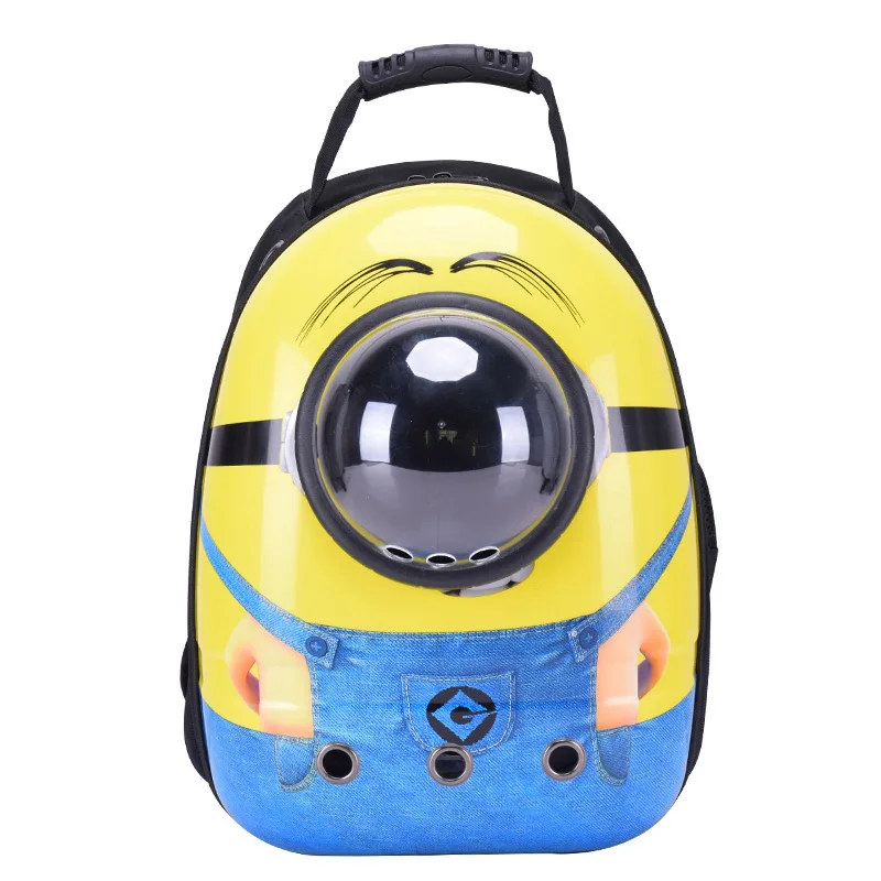 Астронавт кошка щенок рюкзак собака Перевозчик желтый дышащий Mochila Kitty