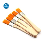 5 шт., паяльная щетка BGA с деревянной ручкой, инструмент для реболлинга, для Мобильный телефон компьютеров, планшетов, Ремонтный инструмент