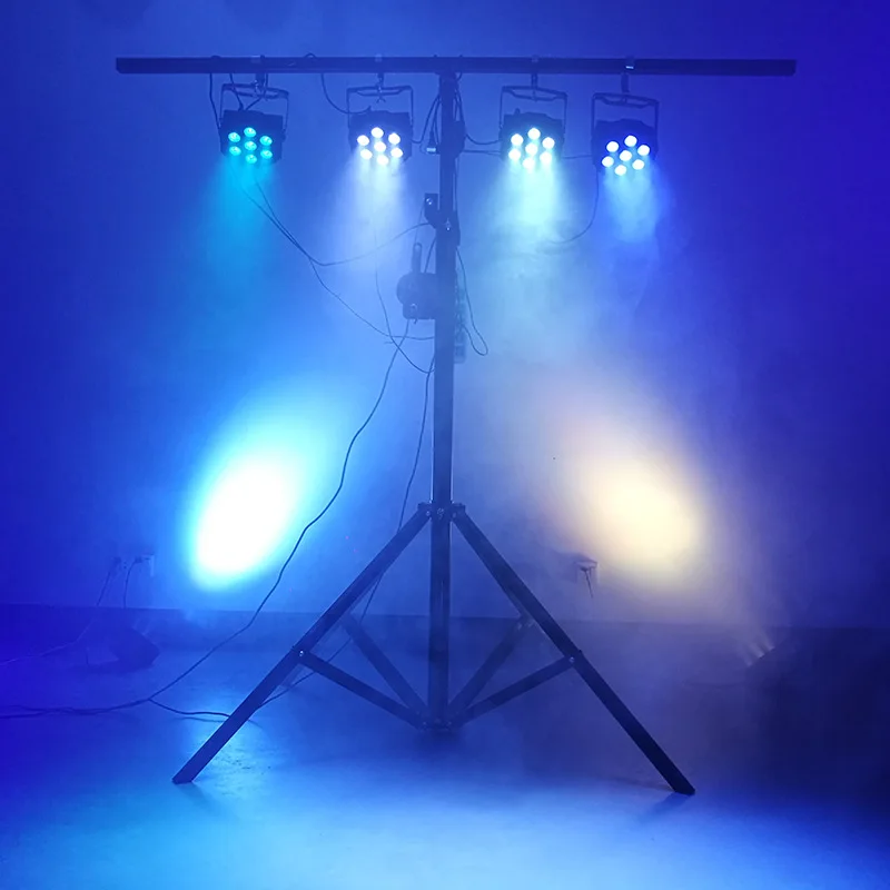 SHEHDS светодиодный 7x12W RGBW 4 в 1/7x18W RGBWA + UV 6 1 светильник с DMX512
