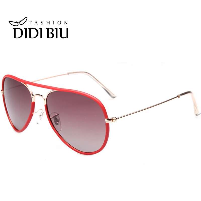 Поляризационные красные солнцезащитные очки для женщин и мужчин прозрачные