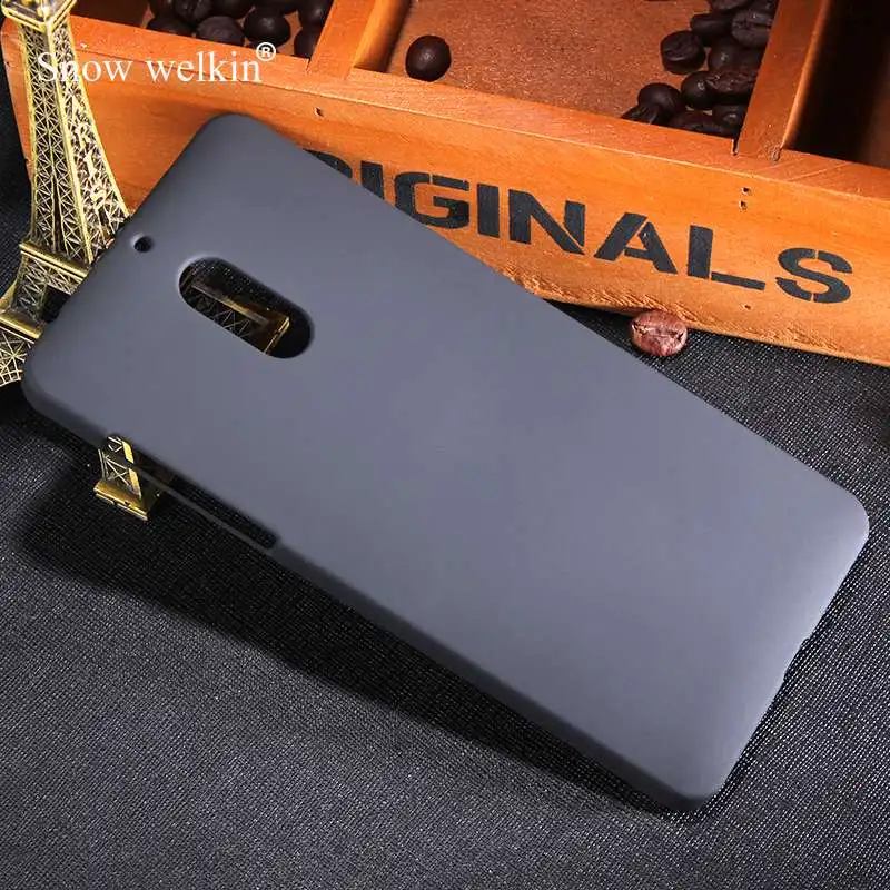 Snow Welkin для Nokia6 много цветов роскошный прорезиненный матовый пластиковый жесткий