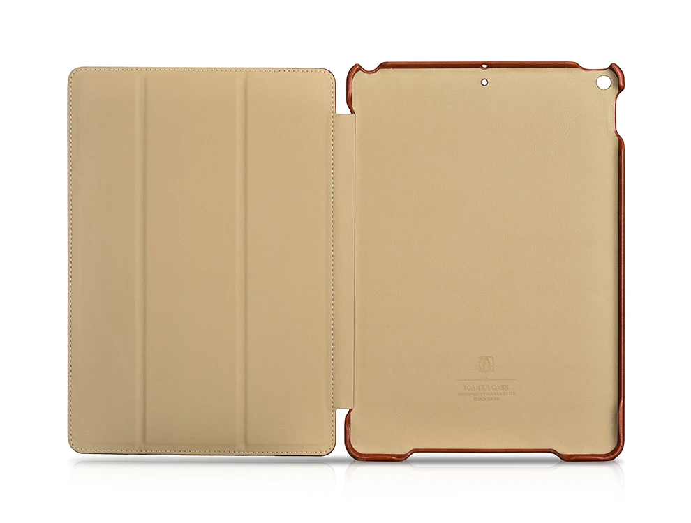 ICARER для iPad Air чехол, винтажный флип-чехол из натуральной кожи, умный чехол для iPad Air 3, защитный чехол-подставка