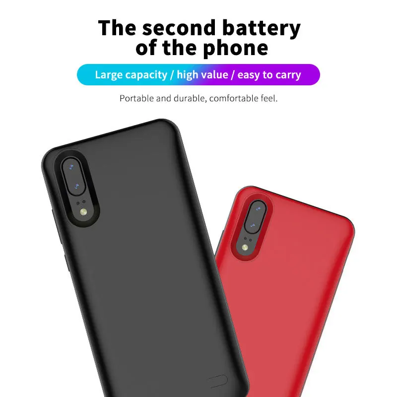 Чехол для зарядного устройства SeenDa 6000 мАч для huawei P20 Pro, высокая емкость, 4700 мАч, чехол для зарядного устройства для huawei P20 Lite Nova 3