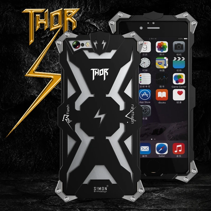 10 шт. оригинальный дизайн металлический корпус крутой алюминиевый чехол для