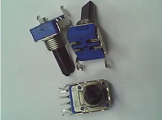 5 шт., 4-контактный потенциометр RK11K, 20 мм