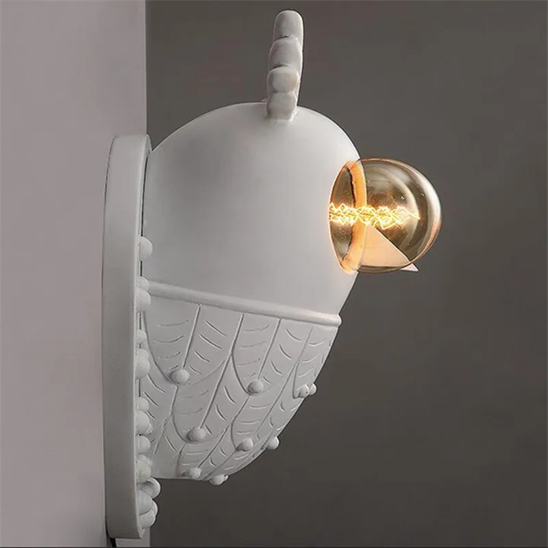 Современные Настенные светильники Сова креативный настенный светильник E27