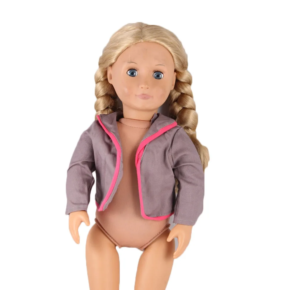 Новое поступление Детская кукла зимнее Яркое пальто кукольная одежда для