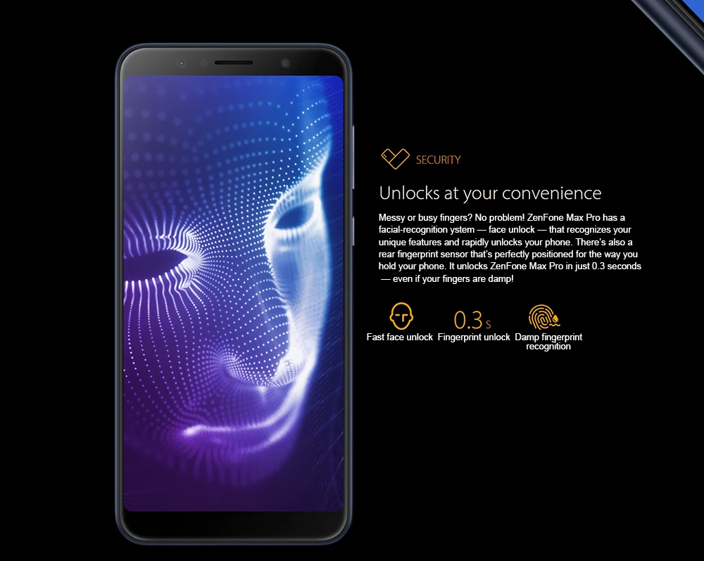 Мобильный телефон Asus ZenFone Max Pro(M1) ZB602KL SnapDragon 636, Android 8,1, 4 ГБ, 64 ГБ, 6 дюймов, 18:9 FHD+ Face ID, аккумулятор 5000 мАч