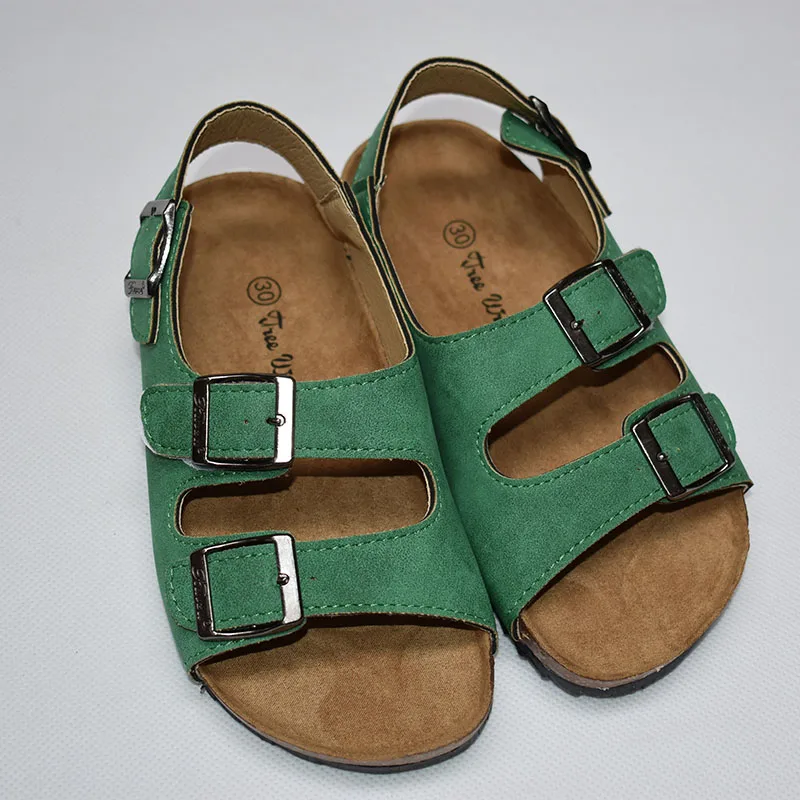 Детские сандалии Новинка 2017 года сезон лето пробковые для мальчиков и девочек