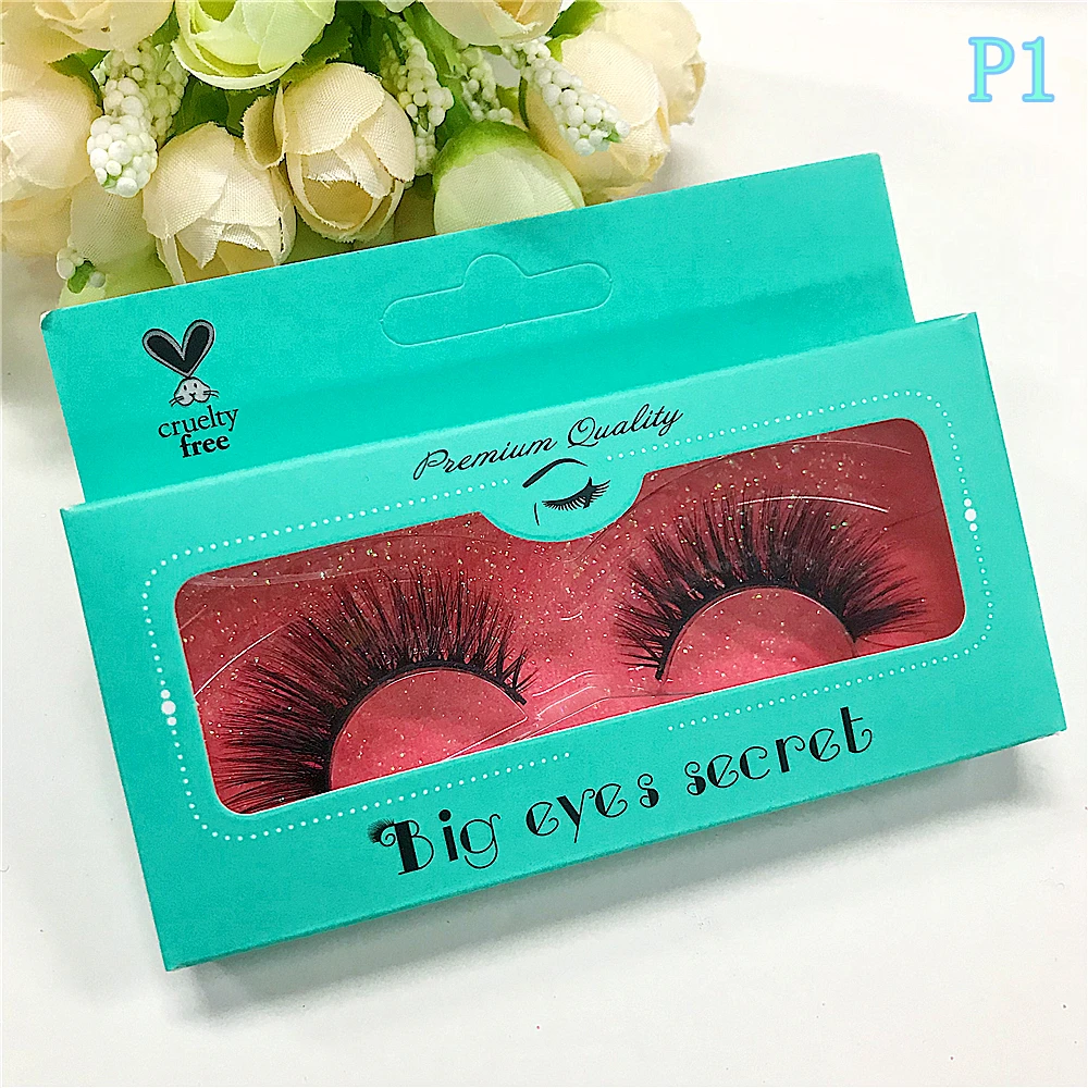 

Soft 3D Mink Material False Eyelashes Extensions Mink Strips 3D Faux Mink Lashes Various Custom Packaging