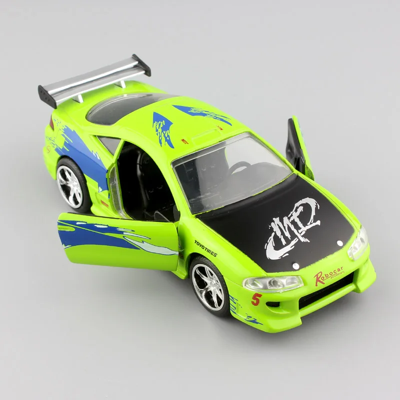 1:32 весы jada Brian Mitsubishi Eclipse Turbo 1995 Форсаж Металл dieca| |