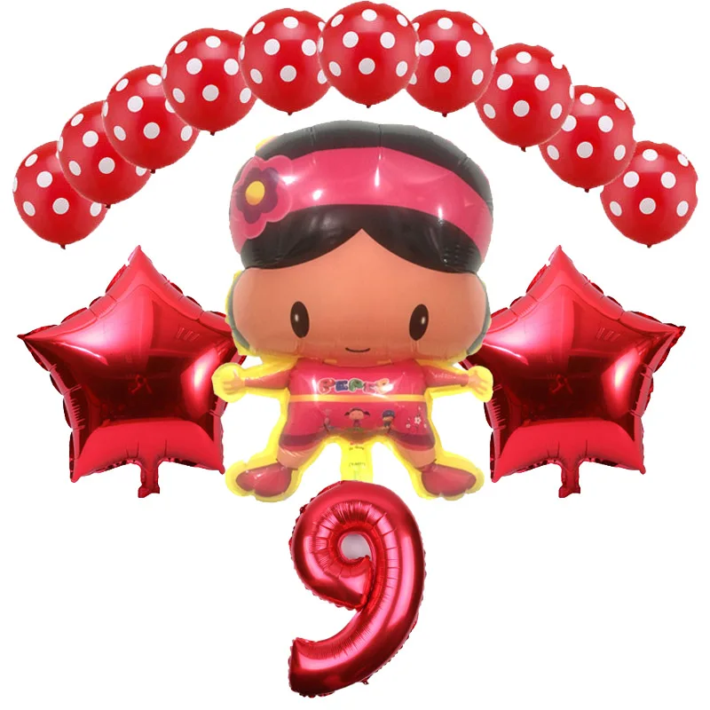 14pcs 14 шт./лот воздушный шар Pocoyo для дня рождения Свадебные украшения мультфильм воздушные шары покойо надувные игрушки мальчик Festa Baloes латексный набор - Цвет: 14pcs