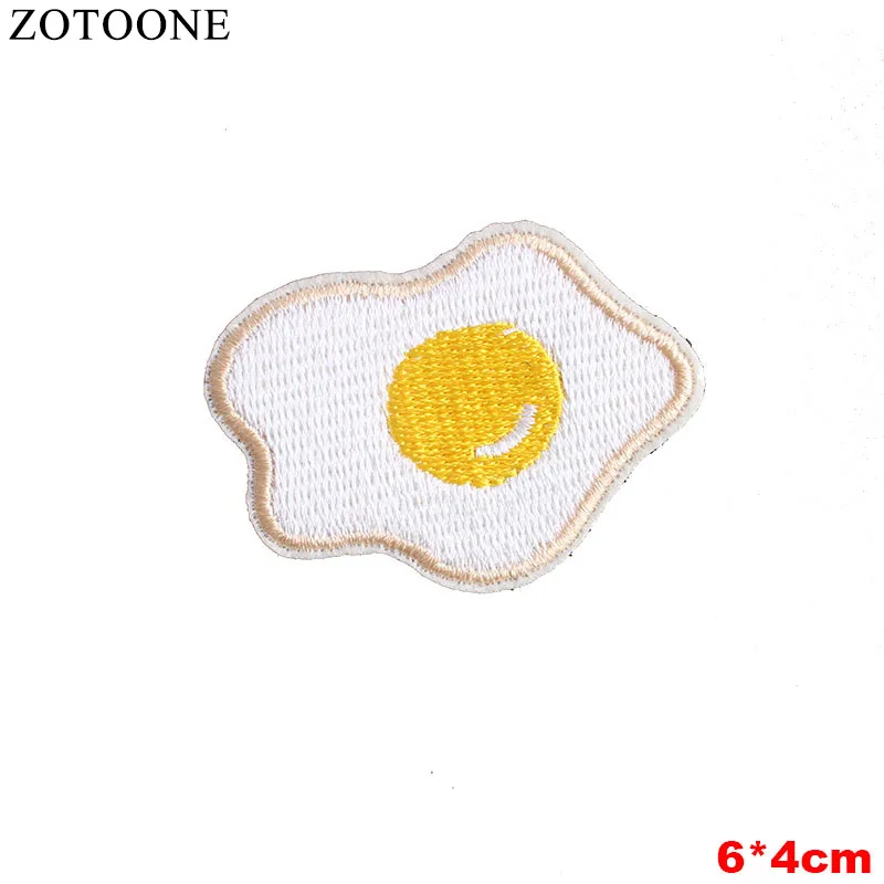 ZOTOONE фрукты овощи молоко вышивка утюгом патчи для одежды детская одежда