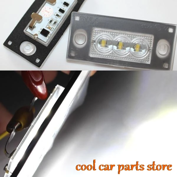 

2x Error free LED Rear number Plate Light For Audi A3 8L A4 s4 avant 8D99430216
