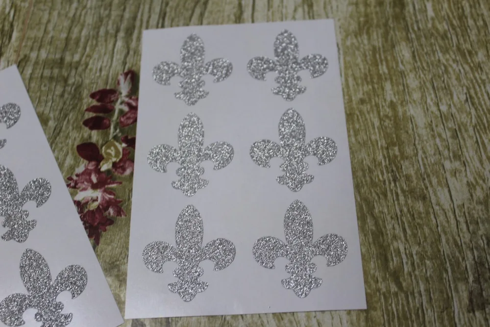 3 8x3 5 см серебряные сверкающие блестки наклейки на стену|stickers stickers|stickers wall