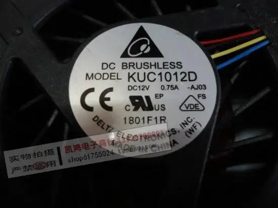 Оптовая продажа: 4-проводной охлаждающий вентилятор DELTA KUC1012D 12 в 0 75 А | Компьютеры