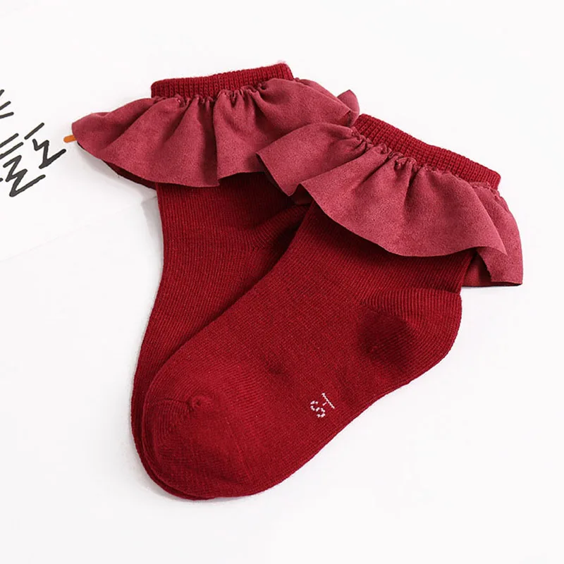 Детские носки для девочек детские из искусственной замши и хлопка мягкие
