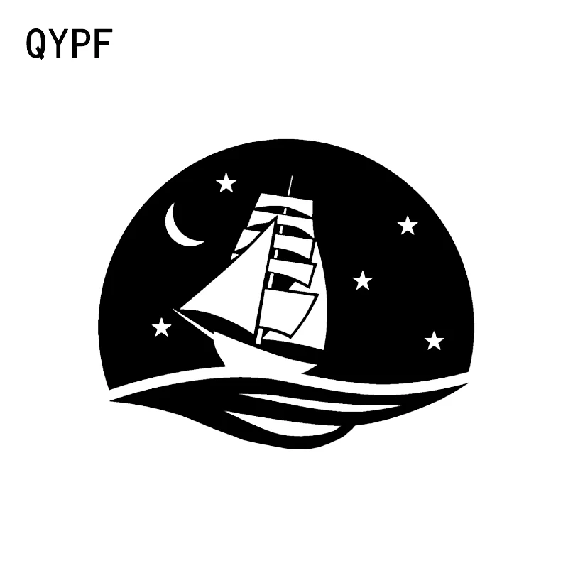 QYPF 13 8*11 3 см интересный морской корабль ночная фотография Сейлор парус Декор